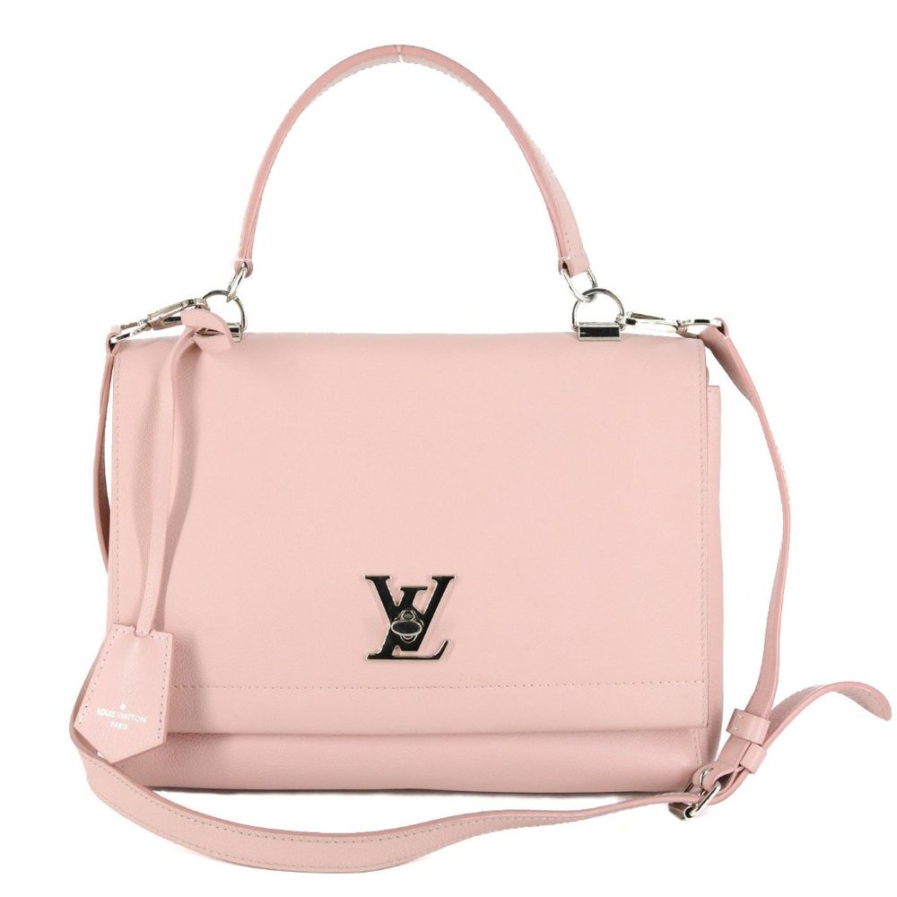 LOUIS VUITTON Leather Lockme II